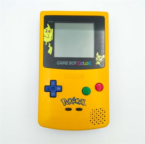 Gameboy Color Konsol - Pokemon Edition Pikachu og Pichu (B Grade) (Genbrug)